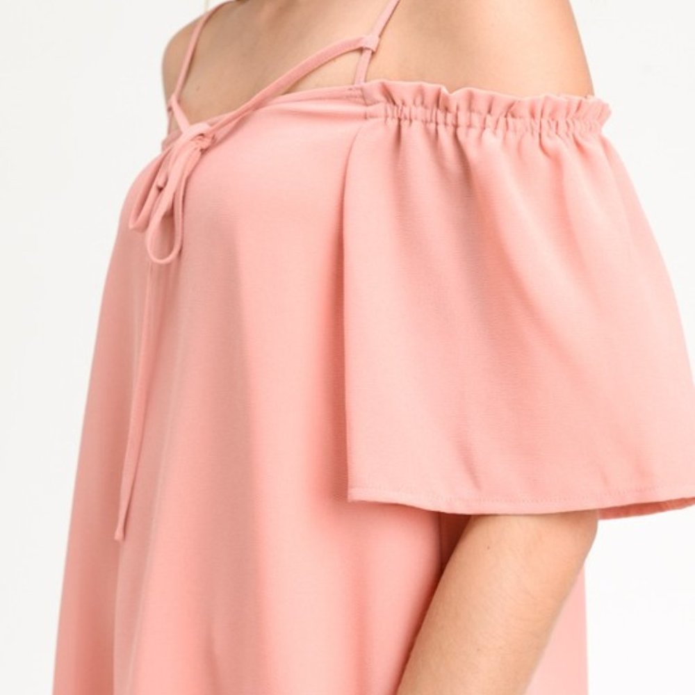 Peekaboo Shoulder Top